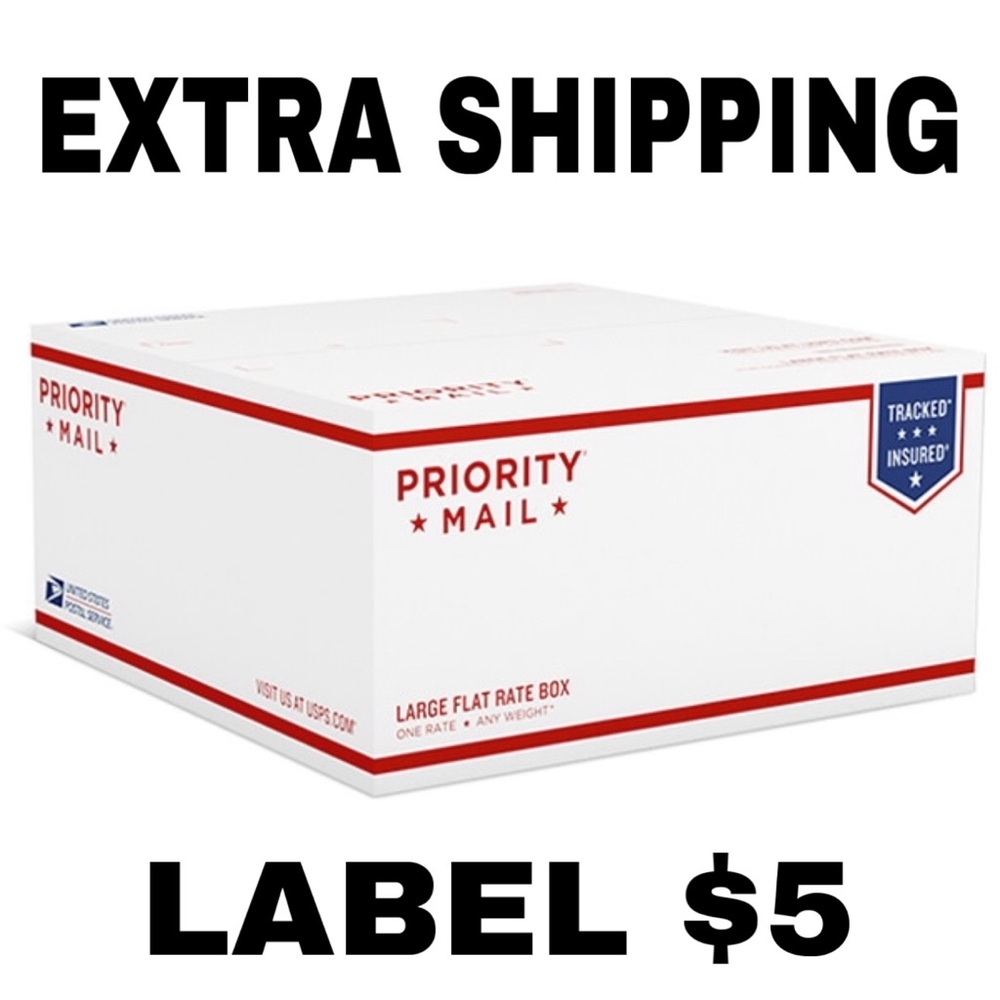 EXTRA SHIPPING LABEL.